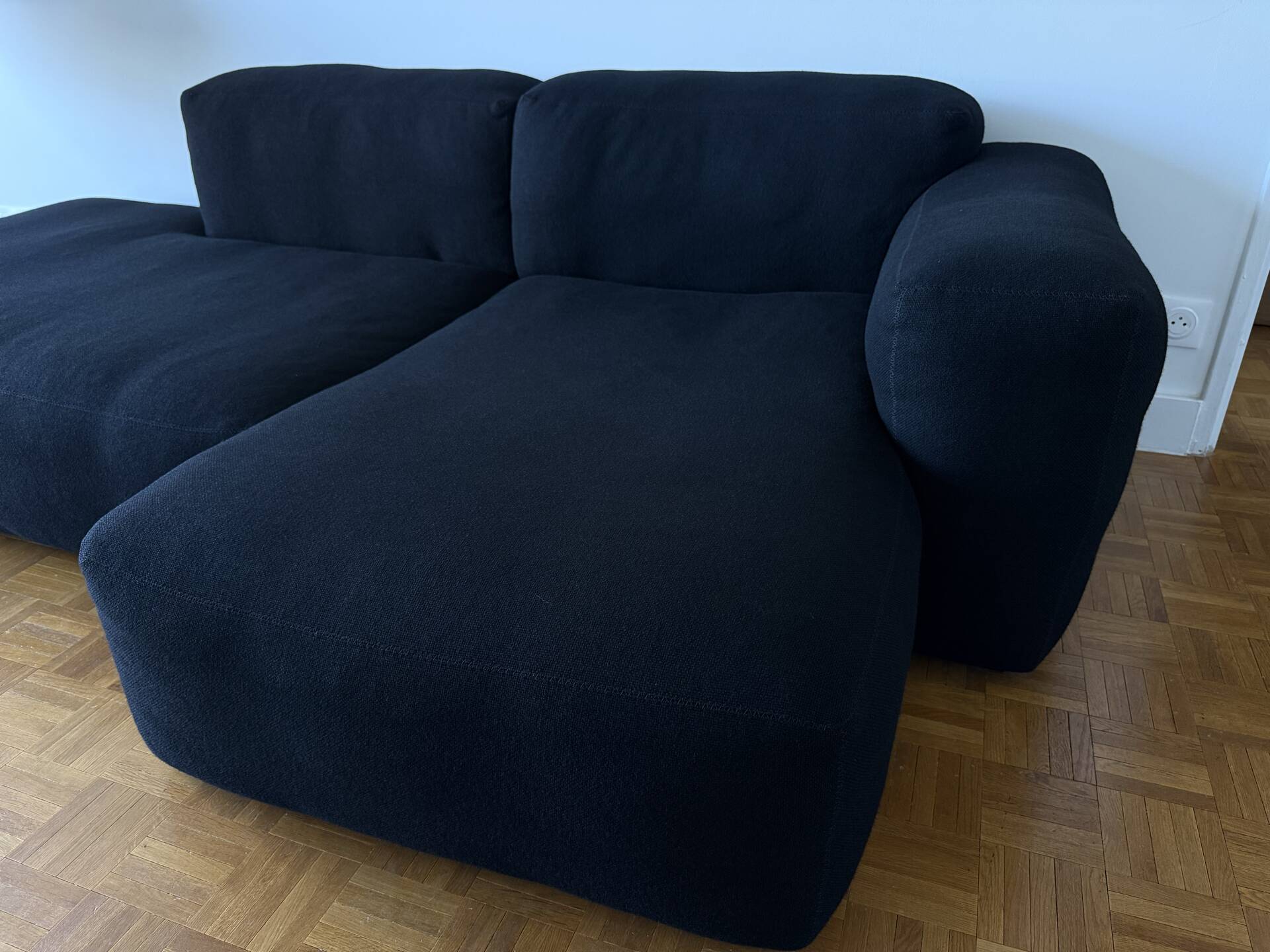 HAY Mags Soft Low Sofa Noir