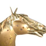 Brass cup in horse-shaped shape, 70s