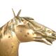 Brass cup in horse-shaped shape, 70s