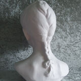 Bust girl with braid