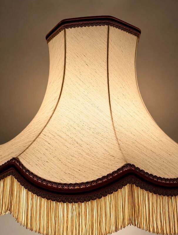 Lampadaire ancien en Bronze doré