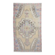 Vintage Turkish Oushak Handmade Wool Rug 123x219