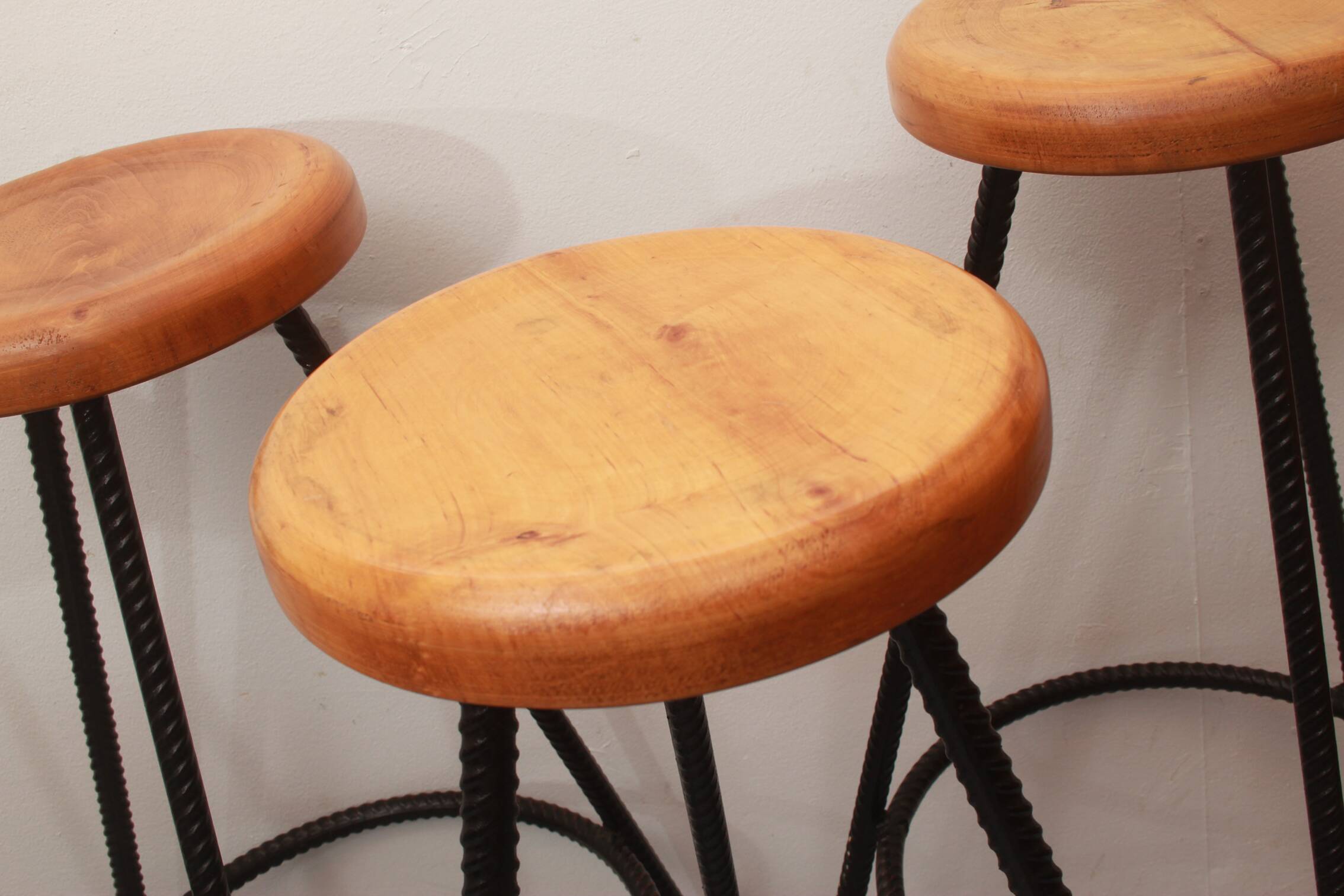 1950s Tripos bar stools, Set of 5