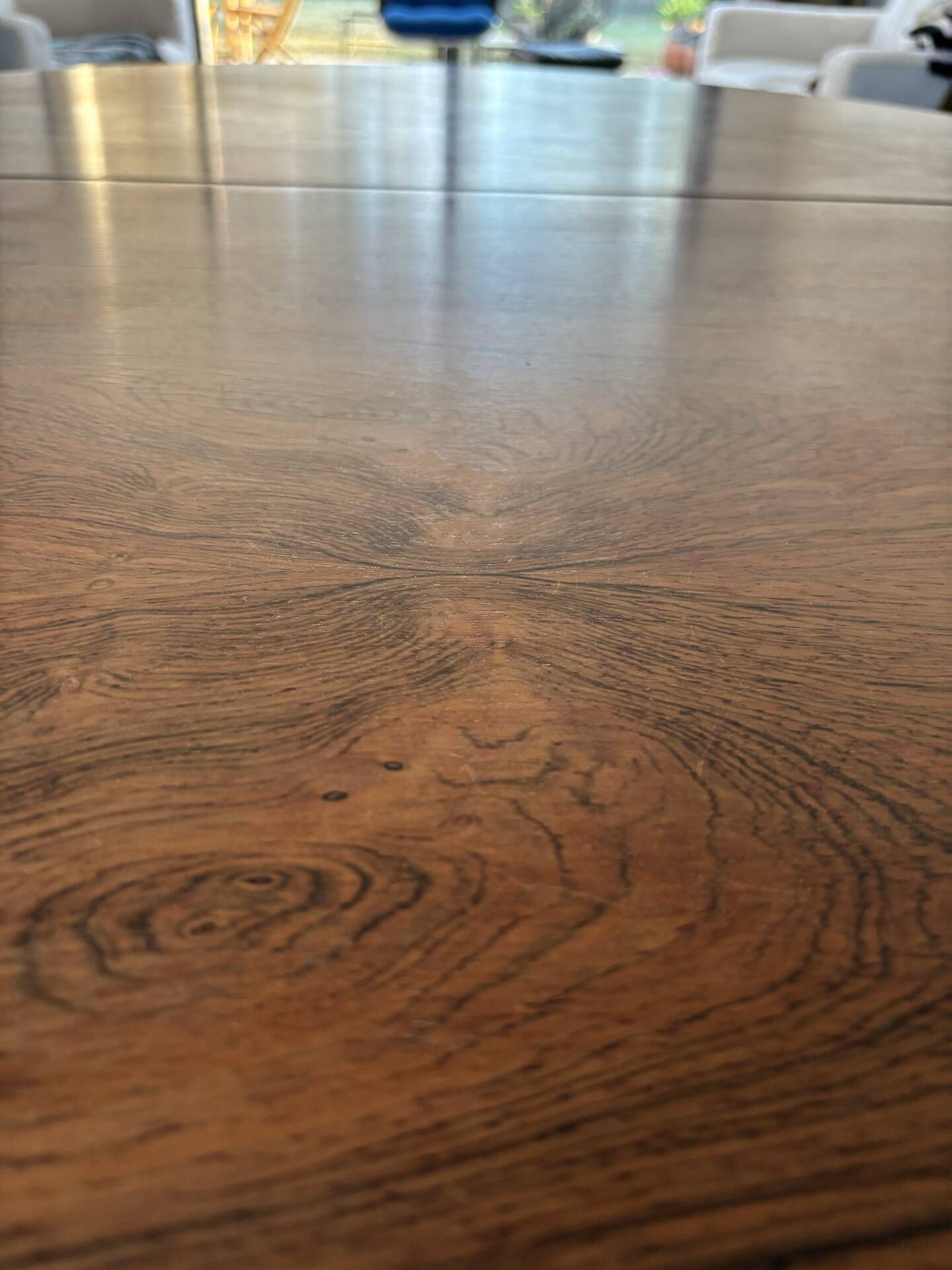 Table à manger vintage scandinave Baumann 