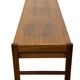 Vintage low sideboard with drawers 70's walnut veneer design