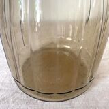 Smoked glass pitcher from the 70s