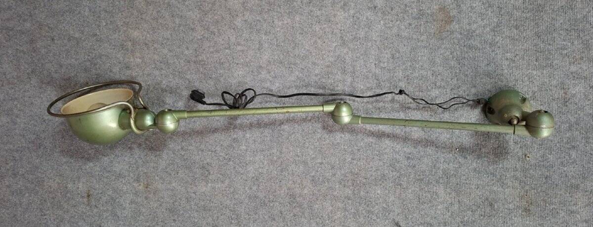 Jieldé articulated industrial lamp, Lyon – vintage model in lacquered metal v