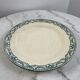 Large ironstone plate, Directoire, Salins.