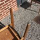 Set de 6 chaises scandinaves teck et Skaï