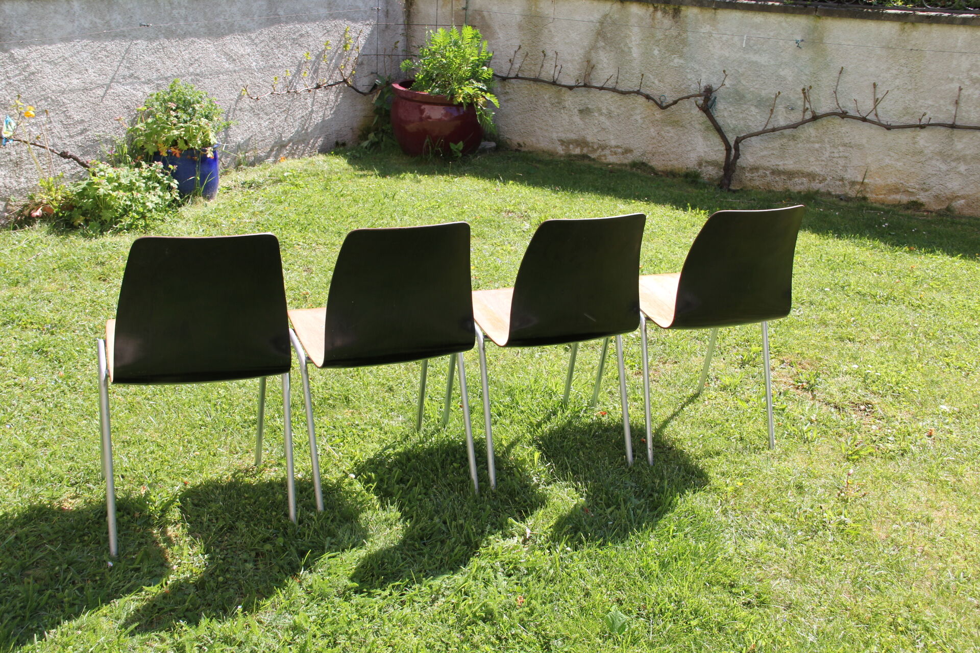 Lot de 4 chaises Pagholz Pagwood