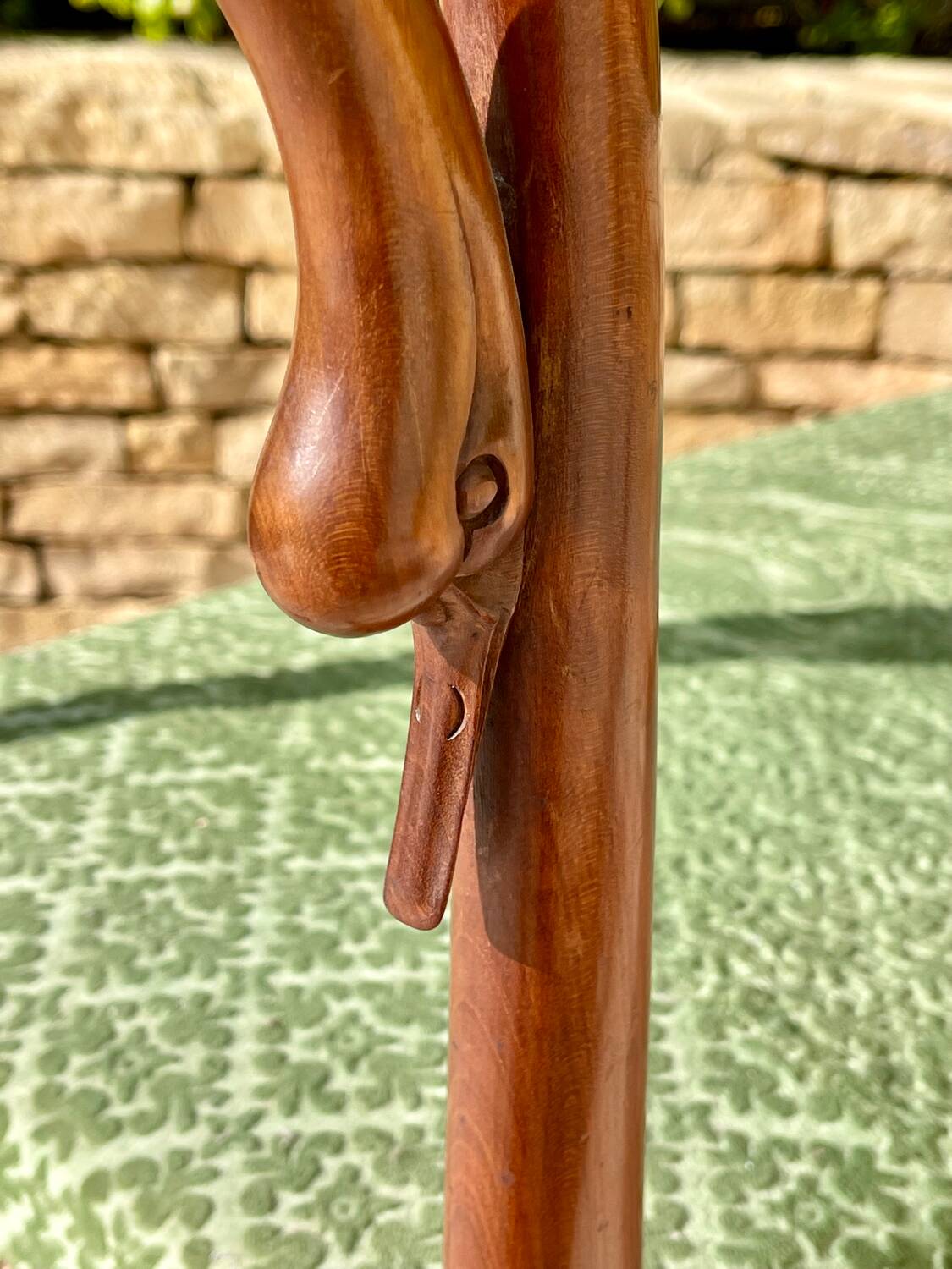 Empire Style Mahogany Swan Neck Bench