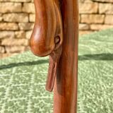 Empire Style Mahogany Swan Neck Bench