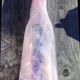 Vase rose en verre soufflé La Rochère