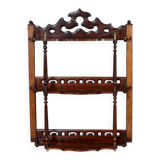 Mahogany Wall Shelf, Louis-Philippe Period – Mid-19th Century