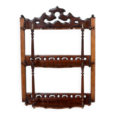 Mahogany Wall Shelf, Louis-Philippe Period – Mid-19th Century