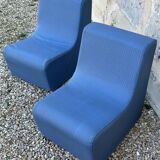 Pair of vintage children's armchairs from the 70s and 80s