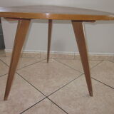 Vintage coffee table with compass feet