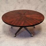 Coffee Table By Ico Parisi For Mim Roma - Rosewood - Ca 1960