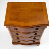 Original English cherry chest of drawers Burton Reproductions Limited