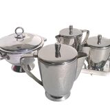 Serving Set by Gio Ponti for Calderoni, 1950s, Set of 5
