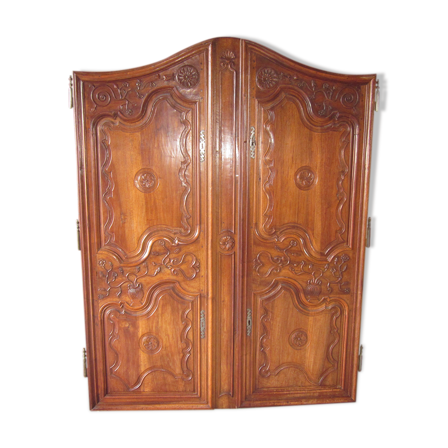 18th century old door pair