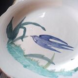 Ceramic plates. 70s/80s Work inspired by the 16th and 17th centuries.
