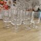 Set of 11 vintage Luminarc wine glasses, Sweden model, transparent, 10cl