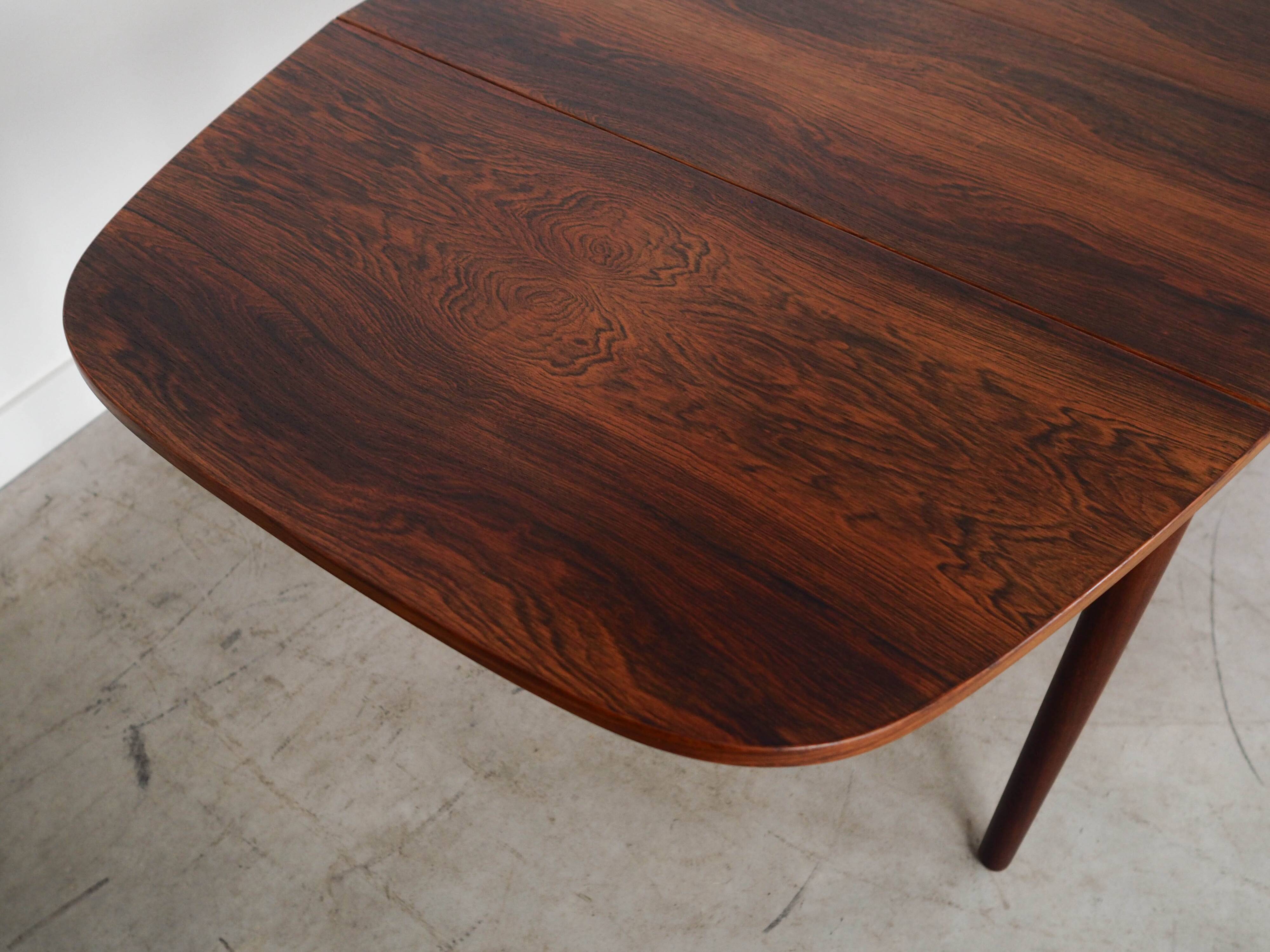 Rosewood table, Danish design, 1970s, production: Denmark