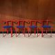 4 refurbished vintage chairs
