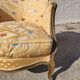 Fauteuil louis xv peint coussin amovible du xix ème siecle n° 13