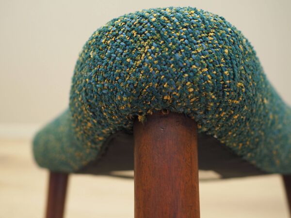 Repose-pieds, tabouret danois en teck, années 1970