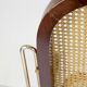 Chaise à bascule vintage des années 1970