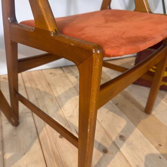 Set of 6 Model 71 chairs by Henning Kjærnulf for Boltinge Stolefabrik, 1960s