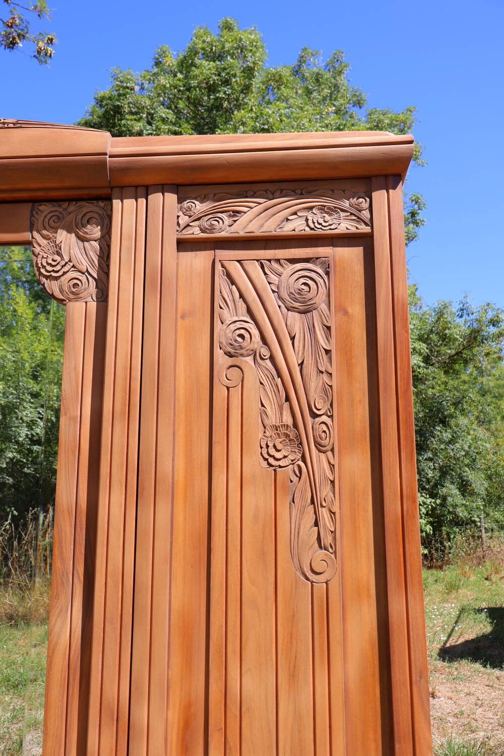 Art Deco cabinetmaker's wardrobe