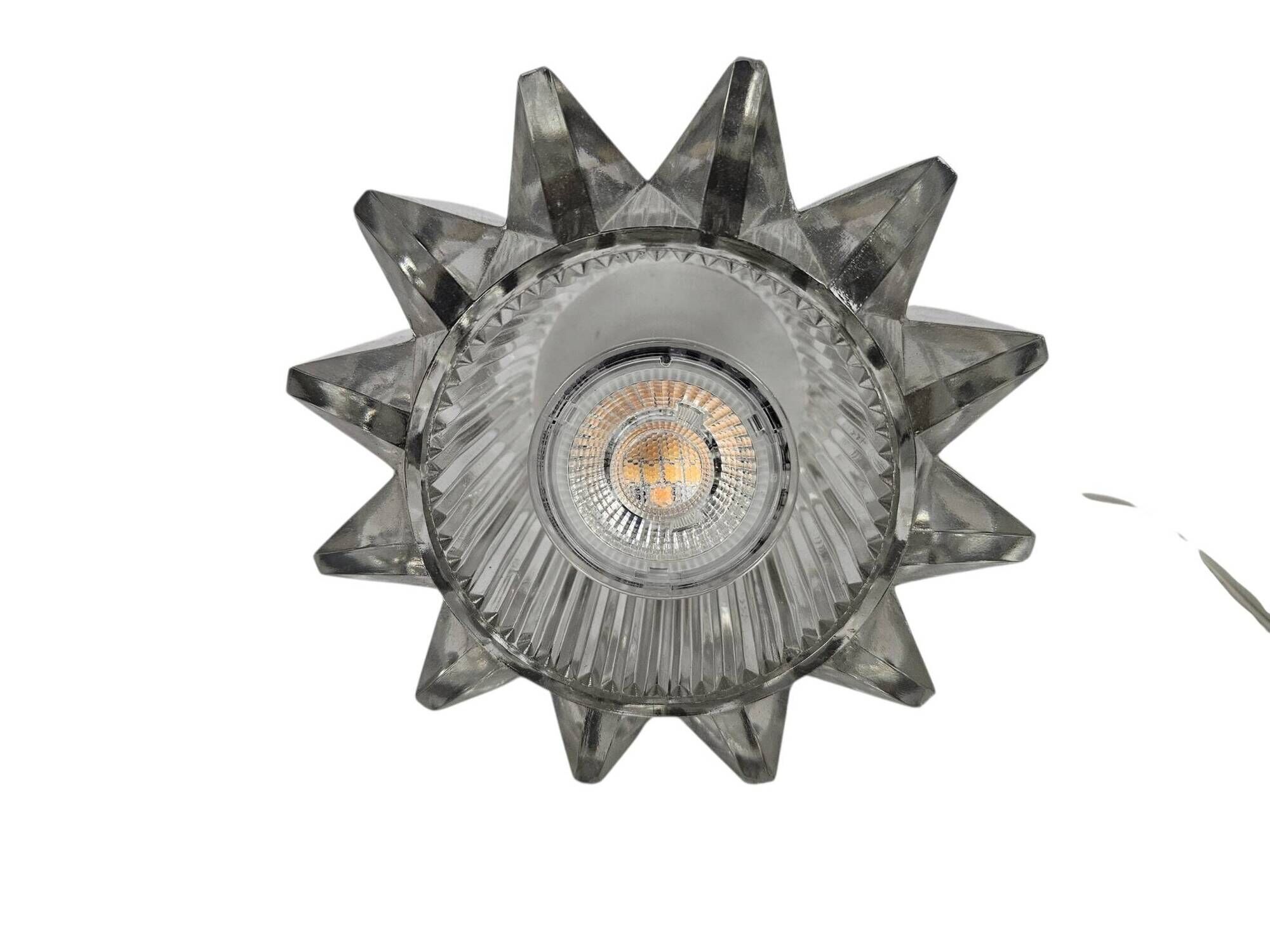 Bankamp Leuchten - cascade - crystal - copper - ceiling lamp - West Germany