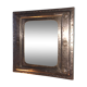 Miroir industriel en métal vintage 1960