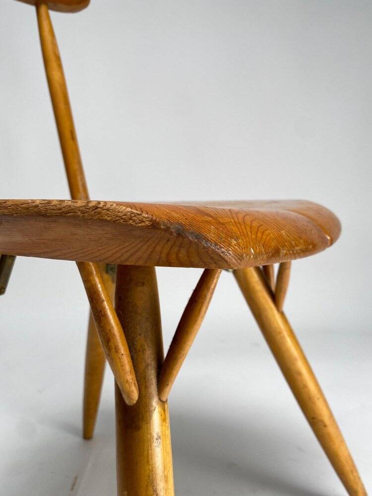 Set of Pirkka Dining Chairs attributed to Ilmari Tapiovaara for Laukaan Puu, Finland, 1950s
