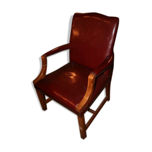 Fauteuil en cuir
