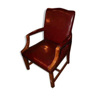 Fauteuil en cuir