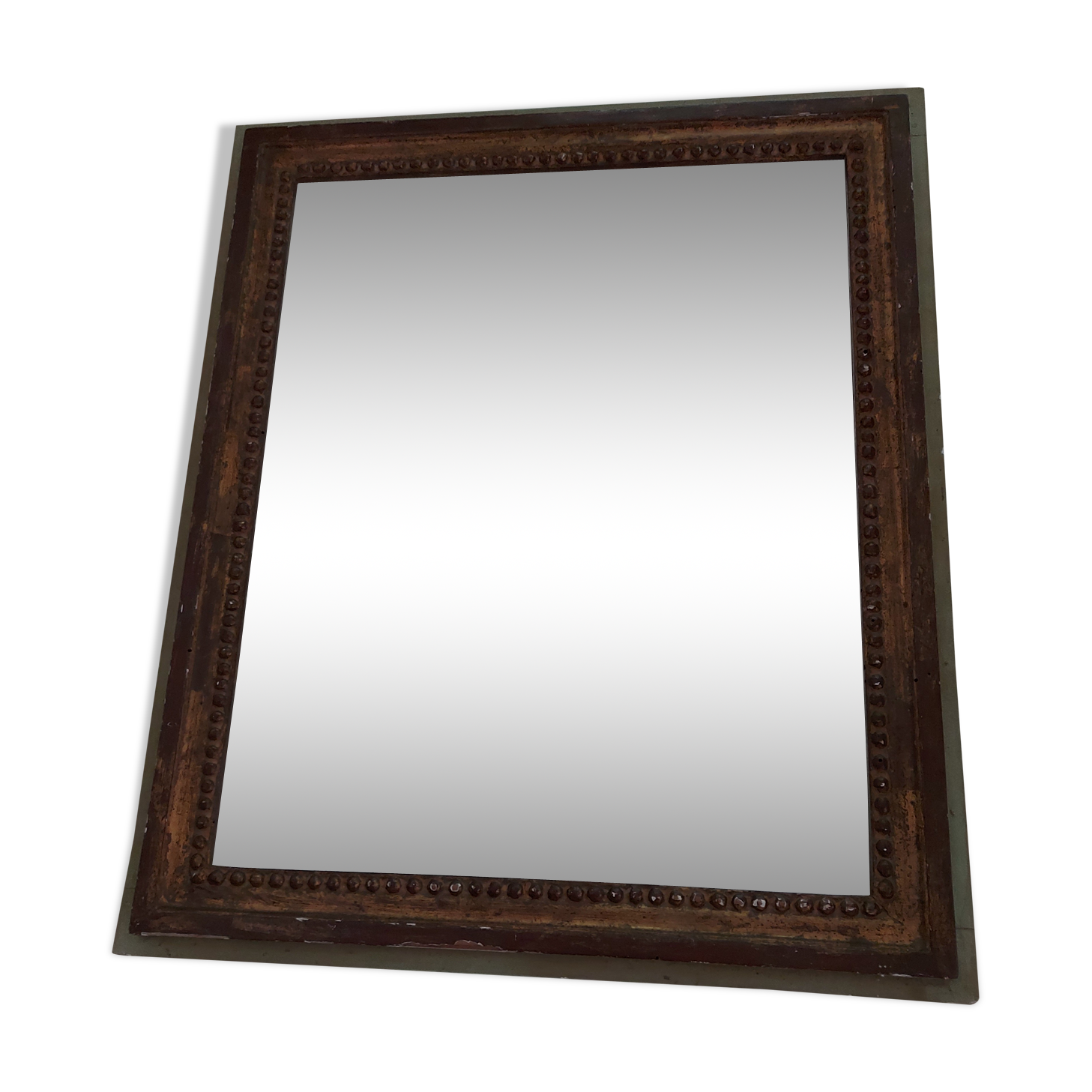 Louis XVI-style wooden mirror  50x60cm