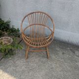 Wicker armchair