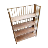 Bamboo shelf, foldable