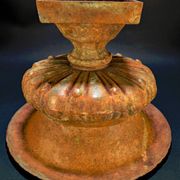 Old Cast Iron Planter – Medici Basin on Stand – 27 cm – 5.5 kg