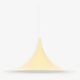 Vanilla Semi lamp by Bonderup Thorup, Denmark 1968