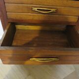 Art Deco style 4-drawer chest of drawers, 1950s