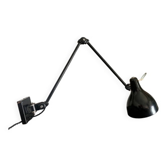 Lampe de table réglable industrielle vintage, années 1950