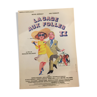 Poster of the film La cage aux folles