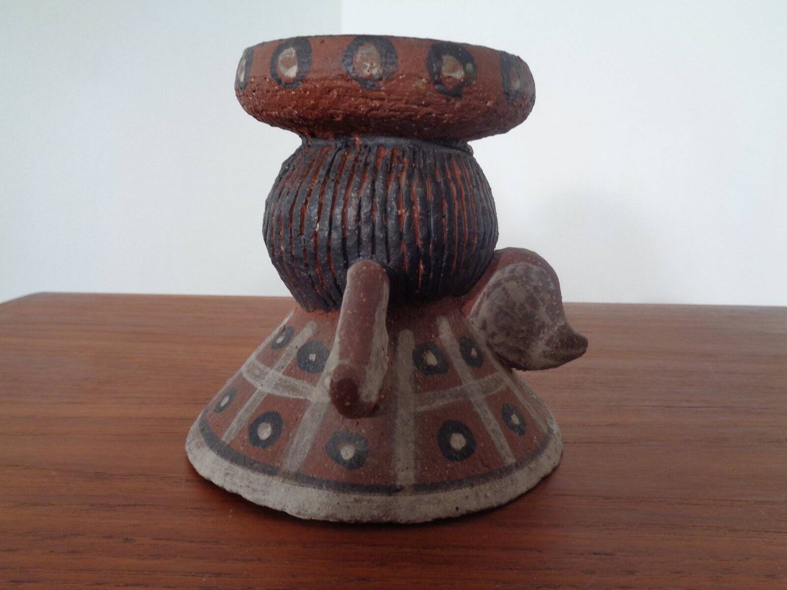 Mid-Century Ceramic Angel Candleholder by Gerhard Liebenthron, 1970s