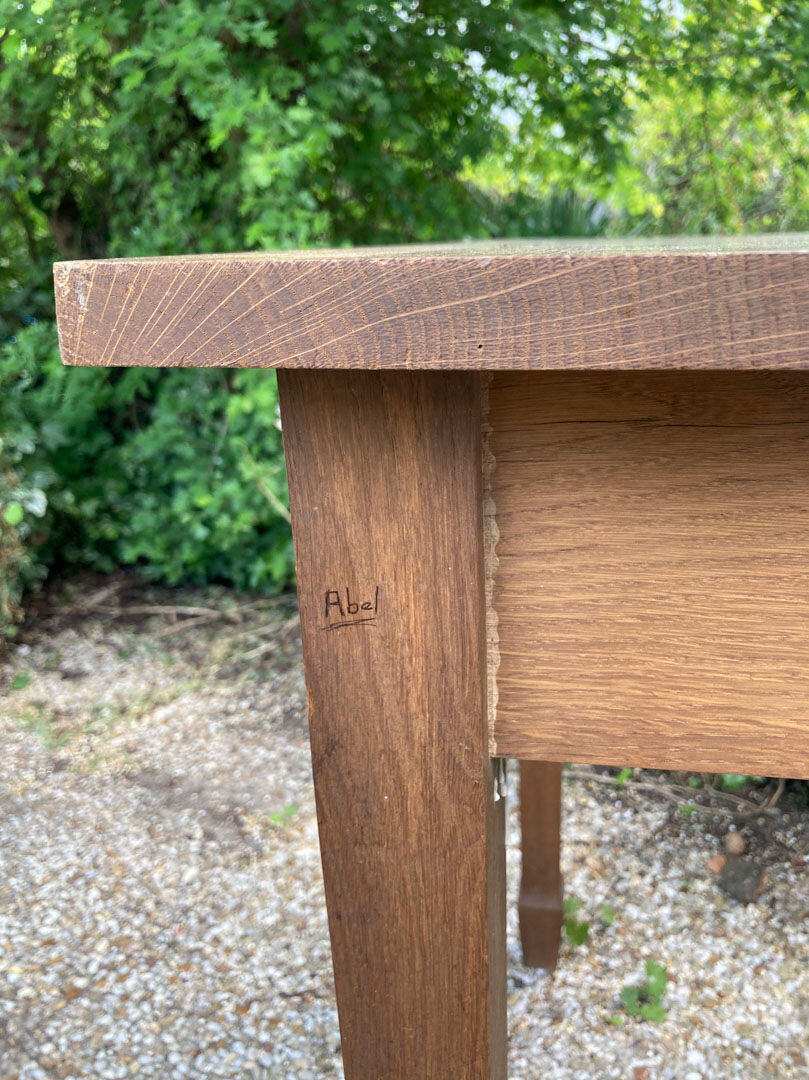 Vintage solid wood desk