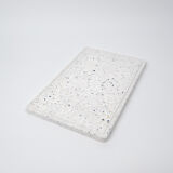 Presentation tray in recycled shells